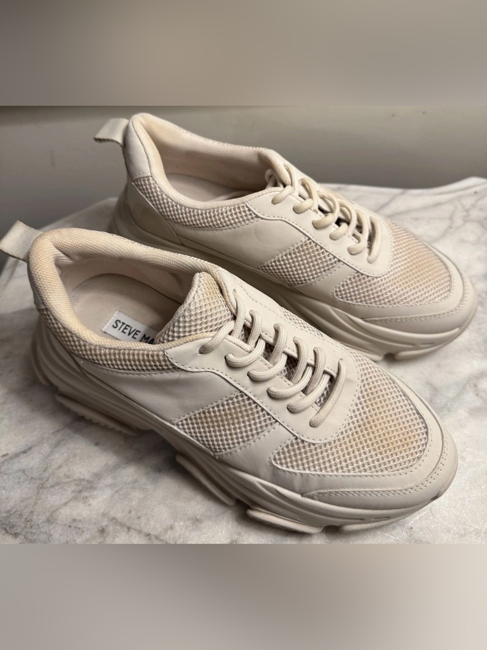 Steve Madden Women’s Petrona Low-top Chunky Sneakers, Size 8 M